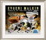 Evgeni Malkin 2008-09 Stanley Cup Finals Conn Smythe Trophy Winner Framed Photographic Print