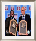 Tony Gwynn and Cal Ripken Jr. Framed Photographic Print