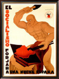 Socialisimo Framed Giclee Print by Augusto Sezanne