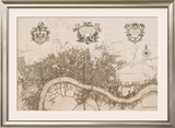 Plan of the City of London, 1720 Pôsters por John Stow