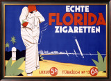Echte Florida Zigaretten Framed Giclee Print by Langenberg 