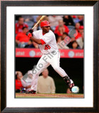 Torii Hunter 2008 Batting Action Framed Photographic Print