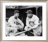 Lou Gehrig & Babe Ruth Framed Photographic Print