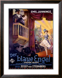 Marlene Dietrich in Blue Angel Framed Giclee Print