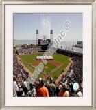 AT&T Park 2008 Opening Day; SanFrancisco Giants Framed Photographic Print