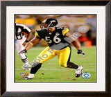 LaMarr Woodley 2009 Framed Photographic Print