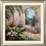 Seaside Garden Prints by Haibin 