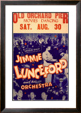 Jimmy Lunceford's Big Band Orchestra Framed Giclee Print