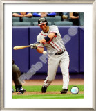 Jeff Francoeur 2008 Batting Action Framed Photographic Print