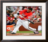 Prince Fielder 2009 Home Run Derby Framed Photographic Print