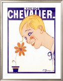 Maurice Chevalier Framed Giclee Print by Charles Gesmar