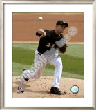 Javier Vazquez 2008 Pitching Action Framed Photographic Print