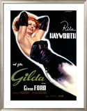 Gilda Framed Giclee Print
