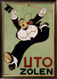 Uto Zolen Framed Giclee Print by Charles Verschuuren