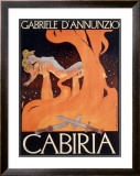 Roman Virgin Gabriele Theater Framed Giclee Print