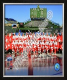 The Detroit Red Wings 2008-09 NHL Winter Classic Framed Photographic Print