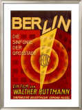Ruttmann Berlin Symphony of a Great City Framed Giclee Print