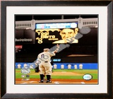Yogi Berra Final Game At Yankee Stadium 2008 Framed Photographic Print
