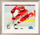 H. Zetterberg - 09' St. Cup / Gm. 1 Framed Photographic Print