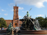 The Red Town Hall (Rotes Rathaus), Berlin, Germany Photographic Print