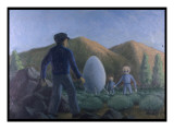 UFO Near Valensole, France Giclee-trykk av Michael Buhler UFO Near Valensole, France Giclee-trykk av Michael Buhler