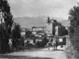 View of the Town of Filetto, in the Abruzzo Region of Italy Photographie par Vanessa Wagstaff