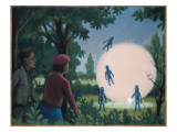 UFO, Cussac, France Giclee-trykk av Michael Buhler UFO, Cussac, France Giclee-trykk av Michael Buhler