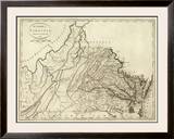 State of Virginia, c.1796 Framed Giclee Print by John Reid