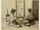 Women Playing Musical Instruments in Japan Photographic Print by Pump Park