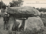 The Premier Dolmen De Mane- Kerioned, Seen from the Rear Photographic Print