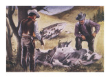 UFO Crash at Roswell Giclee Print