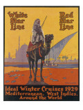 White / Red Star Lines Winter Cruises Giclee Print