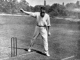 W.G. Grace Bowling at the Crystal Palace Cricket Ground Photographic Print