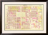 Boston: Wards 9, c.12, c.1895 Framed Giclee Print by George Washington Bromley