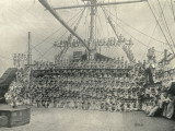 Training Ship Exmouth, Full Crew Photographic Print by Peter Higginbotham