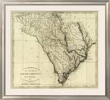State of South Carolina, c.1796 Framed Giclee Print by John Reid