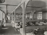 Ward at Holborn Union Infirmary, Highgate, London Photographic Print by Peter Higginbotham
