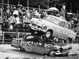 Stunt Cars Photographic Print