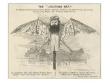 W.G.Grace as a Giant Bat Giclee Print