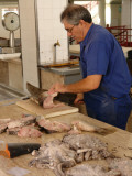 Fishmonger, Mercado Dos Lavradores, Funchal, Madeira Photographic Print