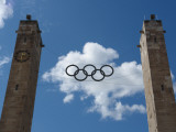 Entrance to Olympic Stadium, Berlin, Germany Photographic Print
