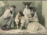 Ladies and Fortune Teller Photographic Print