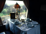 Lunch on the Orient Express Retro Photographic Print