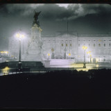 An Exterior View of Buckingham Palace Photographie