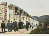 Remains of the Aqueduct at the Site of Ancient Ephesus, Turkey Photographie