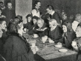 Church Army Meal for Applicants to a London Workhouse Photographic Print by Peter Higginbotham