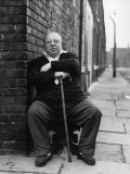 Old Man - Salford, Manchester 1971 Fotografisk trykk av Shirley Baker