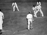 J.B. Hobbs Scores the Run to Make His 126th Century, 1926 Photographic Print