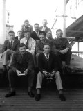 Officers on Board the Ss California Photographie par Vanessa Wagstaff