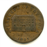 Sheffield Workhouse Token, 1815 Fotografiskt tryck av Peter Higginbotham Sheffield Workhouse Token, 1815 Fotografiskt tryck av Peter Higginbotham